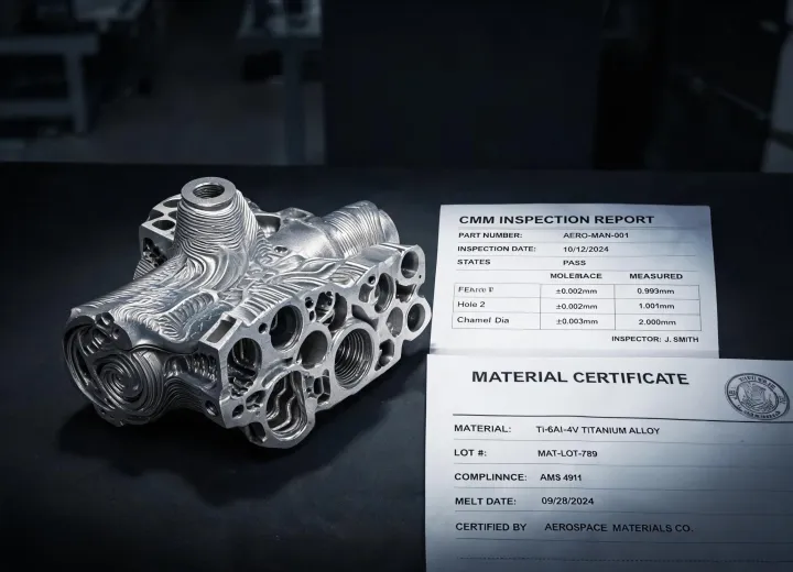 Aerospace manifold additive manufacturing case study